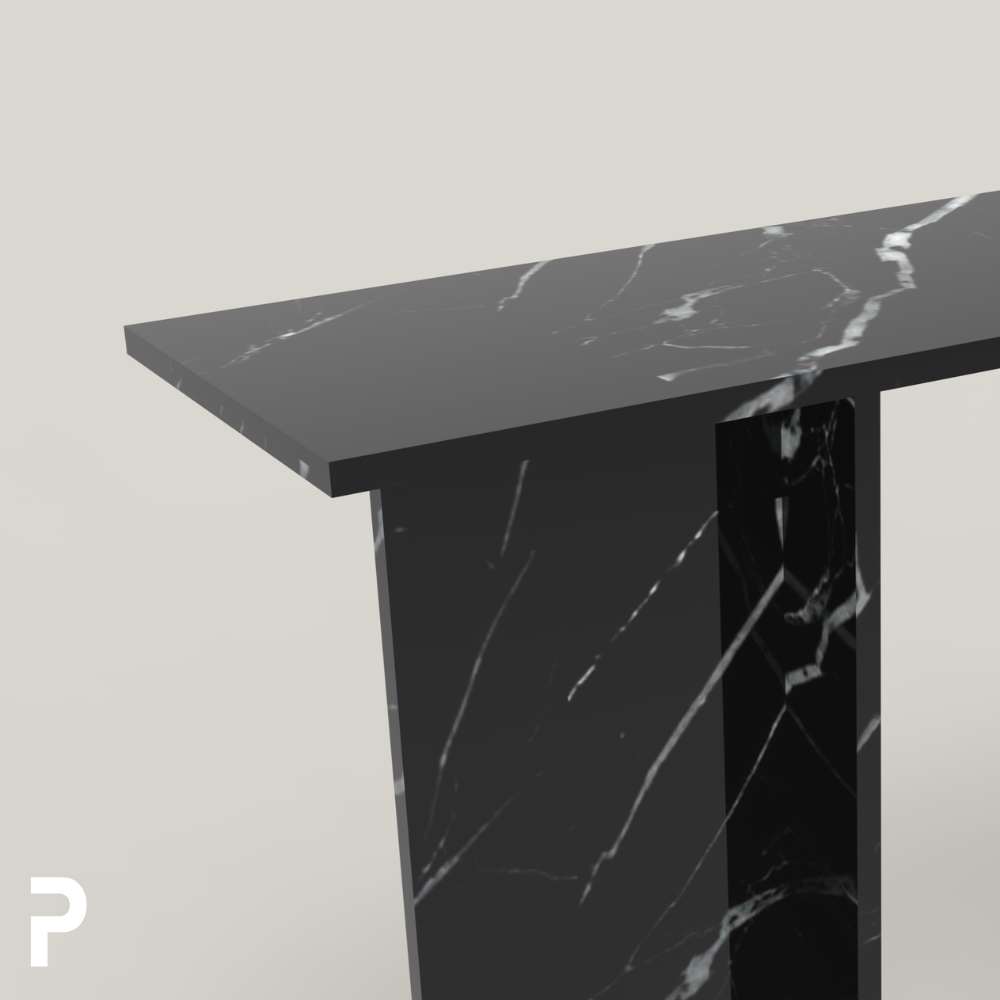 Basic Tcross Dresuar Siyah Mermer