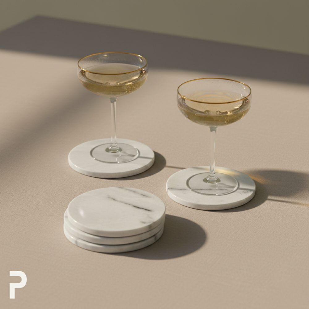 Luna Lilac Coaster Set