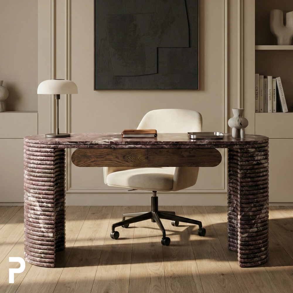 Elazığ Vişne Ripple Desk Çalışma Masası