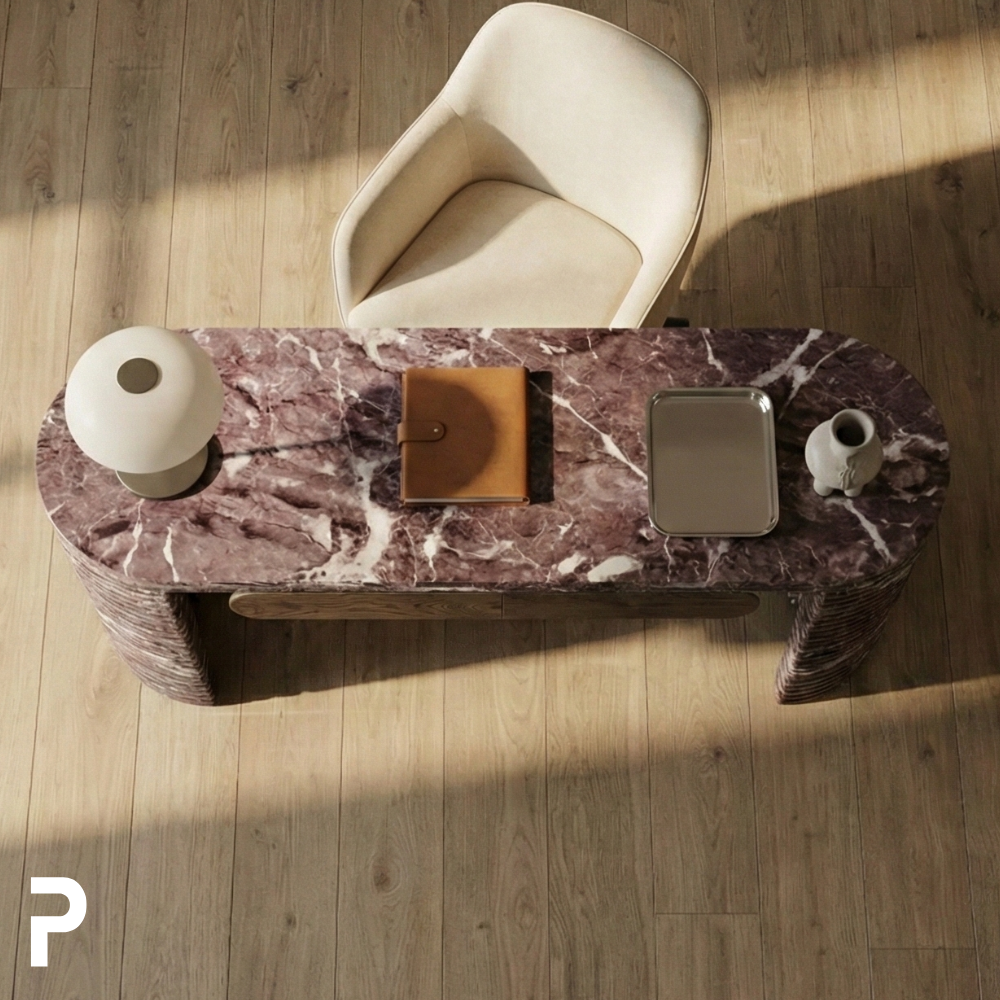 Elazığ Vişne Ripple Desk Çalışma Masası