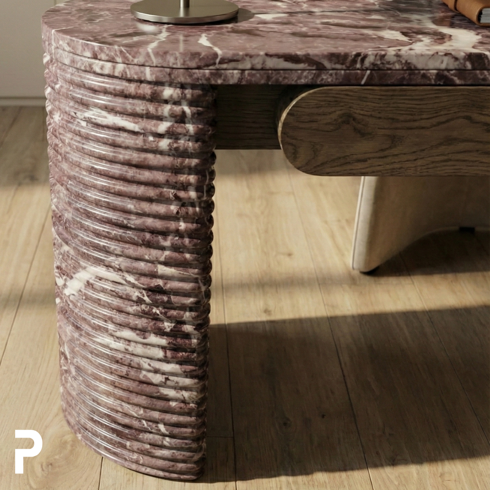 Elazığ Vişne Ripple Desk Çalışma Masası