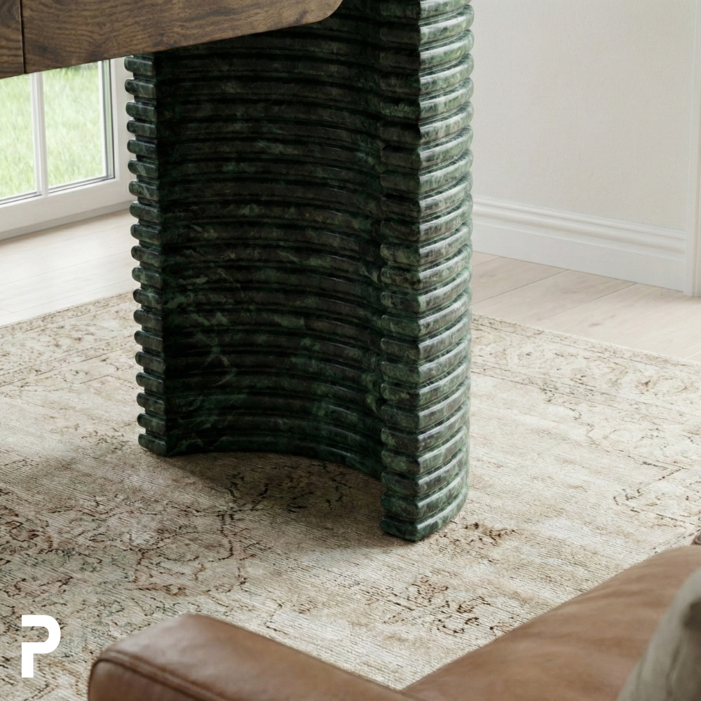 Guatemala Verde Ripple Desk Çalışma Masası