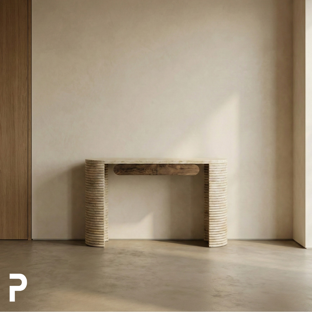 Travertine Ripple Dresuar