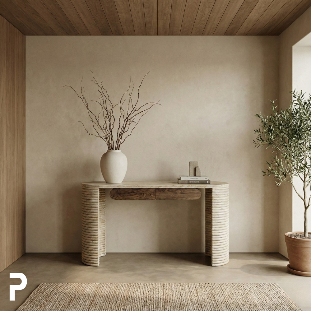 Travertine Ripple Dresuar