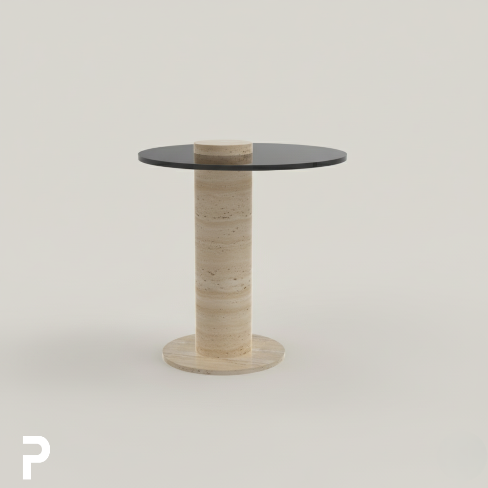 TRIFECTA SIDE Siyah Yan Sehpa